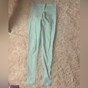 💕 Adidas Women's Light Blue High-Waisted Leggings